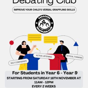 Verbal Grappling (Debating) 4 Month Pass (Session Every 2 Weeks)